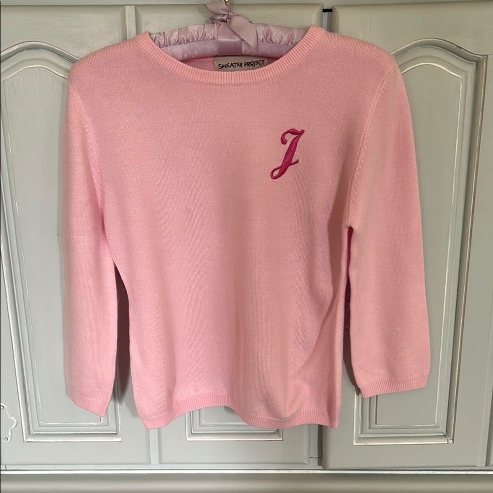 Sweater Project Pink Knit Top